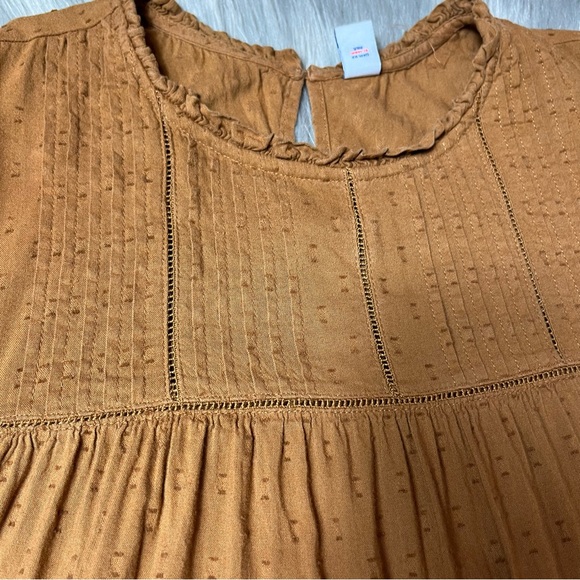 Old navy pintuck clip dot swing dress sisal xxl - Picture 14 of 16